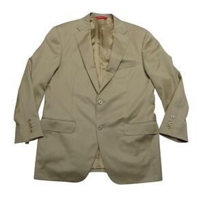 Samuelsohn Blazer Mens 40‎ Regular Gable Performance Super 120s Loro Piana Wool